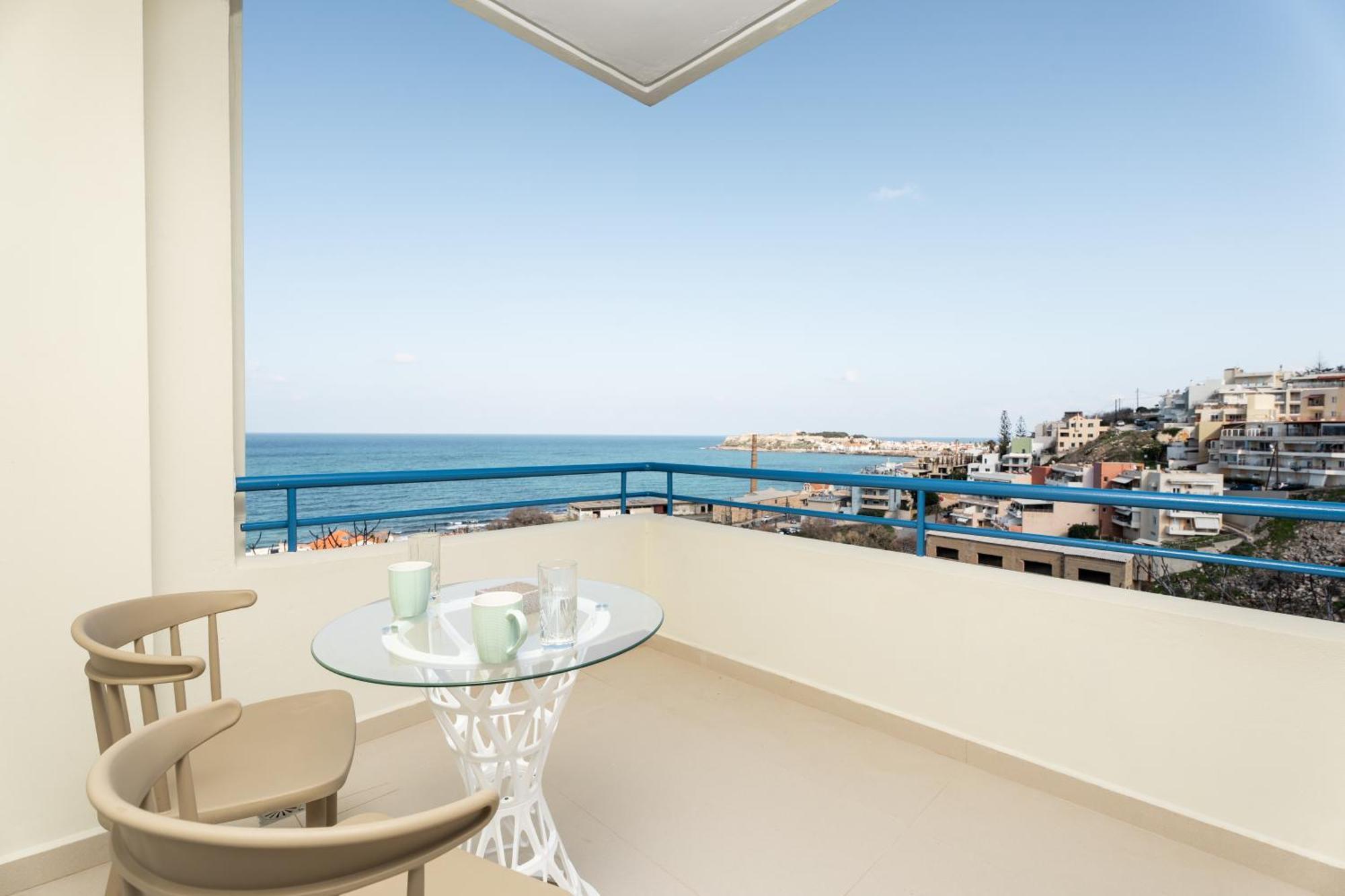 Secret View Apartment, With Private Jacuzzi Rethymnon Exterior foto